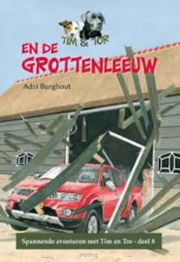 De grottenleeuw Adri Burghout 9789402900019, Boeken, Kinderboeken | Jeugd | 10 tot 12 jaar, Zo goed als nieuw, Ophalen of Verzenden