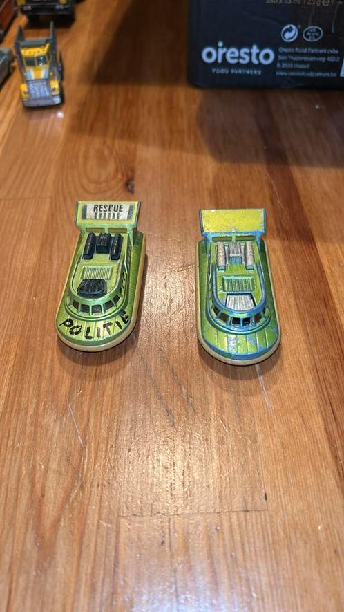 2x Matchbox Superfast Hovercraft 1:64, Hobby en Vrije tijd, Modelauto's | Overige schalen, Gebruikt, Overige typen, Verzenden