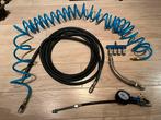 Perslucht krulsnoer slang en onderdelen, Ophalen of Verzenden, Zo goed als nieuw