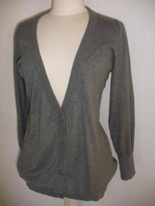 Esprit vest lang grijs maat M - nieuw -, Kleding | Dames, Truien en Vesten, Nieuw, Maat 38/40 (M), Grijs, Ophalen of Verzenden