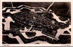 Naarden - Luchtopname (2x), Verzamelen, Ansichtkaarten | Nederland, Verzenden, 1940 tot 1960, Ongelopen, Noord-Holland
