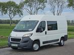 PEUGEOT BOXER 2.0 l2h2 dubbel cabine!, Auto's, Bestelauto's, 2005 kg, Gebruikt, Euro 6, Bedrijf