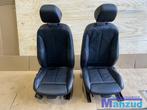 BMW 3 SERIE F30 Zwart leer leder compleet interieur, Ophalen, Gebruikt, -, -