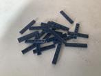 Lego plaat 1x6 donker blauw, Ophalen of Verzenden, Gebruikt, Losse stenen, Lego