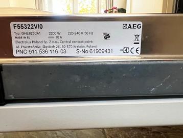 AEG F55322VI0 Inbouwvaatwasser beschikbaar voor biedingen