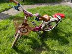 Batavus meisjes fiets 16 inch gebruikt, Fietsen en Brommers, Fietsen | Kinderfietsjes, 16 tot 20 inch, Gebruikt, Zijwieltjes, Batavus