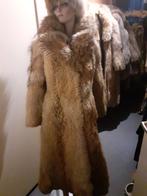 125 cm zeldzame echte bontjas bont jas giga kraag maat 36, Ophalen of Verzenden, Gedragen, Maat 36 (S), Bruin