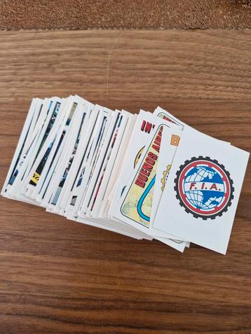 F1 Grand Prix Panini Stickers - Vintage uit 1980 beschikbaar voor biedingen