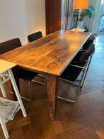 Teakhouten Eettafel voor 8 personen, Huis en Inrichting, Tafels | Eettafels, Ophalen, Gebruikt, Teakhout, 50 tot 100 cm