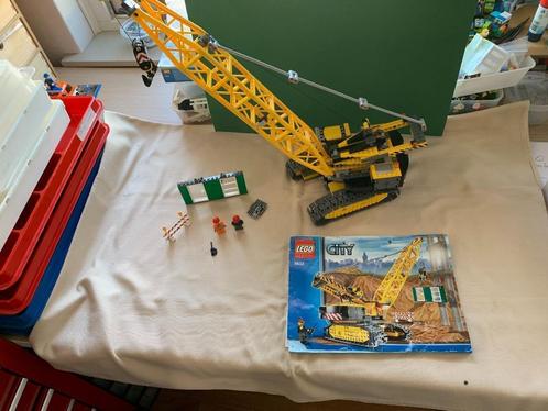 lego city 7632 rupskraan /mastkraan, Kinderen en Baby's, Speelgoed | Duplo en Lego, Gebruikt, Lego, Complete set, Ophalen of Verzenden
