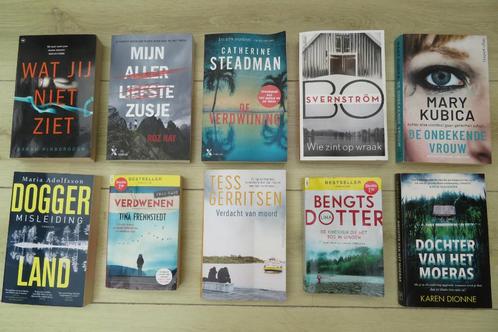 Set van 41 thrillers spannende boeken (1x gelezen) - ook los, Boeken, Thrillers, Gelezen, Nederland, Ophalen of Verzenden