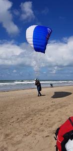 Paraglider, Ophalen, Gebruikt, Scherm