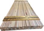 154 Hardhouten latten - geschaafd 1.9x4.5 cm - nr: HP200