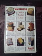 RECLAMEBORD GUINNESS -202-  GUINNESS BEER & CHEESE, Ophalen, Nieuw, Overige typen, Overige merken