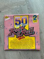 50 All Time Rock & Roll Hits - Dubbel LP, Ophalen of Verzenden, Gebruikt, 12 inch