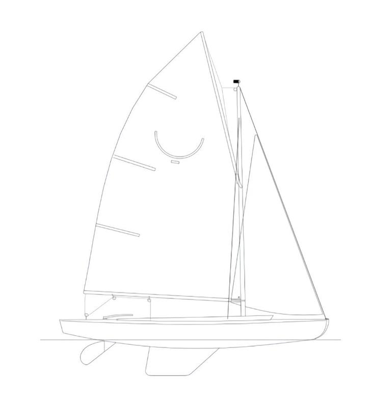 Bouwtekening  BMer 16 m² klasse zeilboot, Hobby en Vrije tijd, Modelbouw | Boten en Schepen, Nieuw, Ophalen of Verzenden