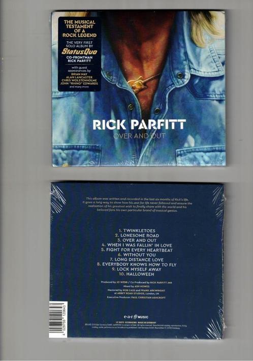 RICK PARFITT (Status Quo) CD Over and Out - nieuw seal, Cd's en Dvd's, Cd's | Rock, Nieuw in verpakking, Poprock, Ophalen of Verzenden