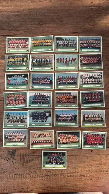 25 Panini plaatjes EURO Football 78 beschikbaar voor biedingen