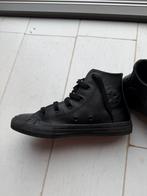 Converse allstars 33 zwart leer, Ophalen of Verzenden, Zo goed als nieuw, Zwart
