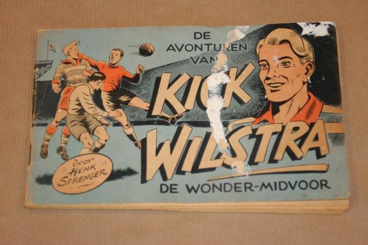 Avonturen Kick Wilstra - De wonder-midvoor - Sprenger, Boeken, Stripboeken, Gelezen, Eén stripboek, Ophalen of Verzenden