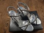 Dune London Zilveren Sandalette met Strass, Nieuw, Dune London, Grijs, Sandalen of Muiltjes