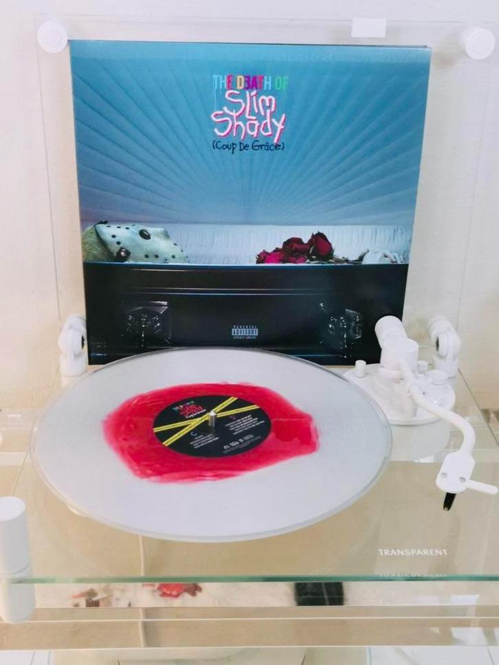Eminem - The Death of Slim Shady - Blood Stain Clear Vinyl, Cd's en Dvd's, Vinyl | Hiphop en Rap, Nieuw in verpakking, 2000 tot heden