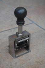 vintage antieke ink stempel inktstempel, Ophalen of Verzenden