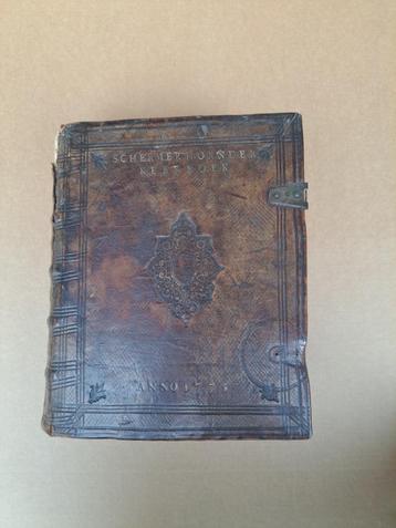 antieke Statenbijbel Opdruk Schermerhornder Kerkboek 1775 beschikbaar voor biedingen