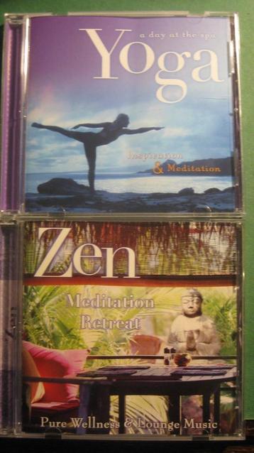 2 cd Yoga & Zen beschikbaar voor biedingen