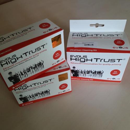 Partij cards en ribbons - voor EVOLIS kaartprinter, Computers en Software, Printers, Nieuw, Printer, Thermo-printer, Verzenden