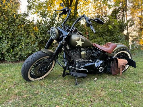 Harley-Davidson Softail Slim S met 25dkm, Motoren, Motoren | Harley-Davidson, Particulier, Chopper, Ophalen