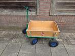 Houten bolderkar, Ophalen, Gebruikt