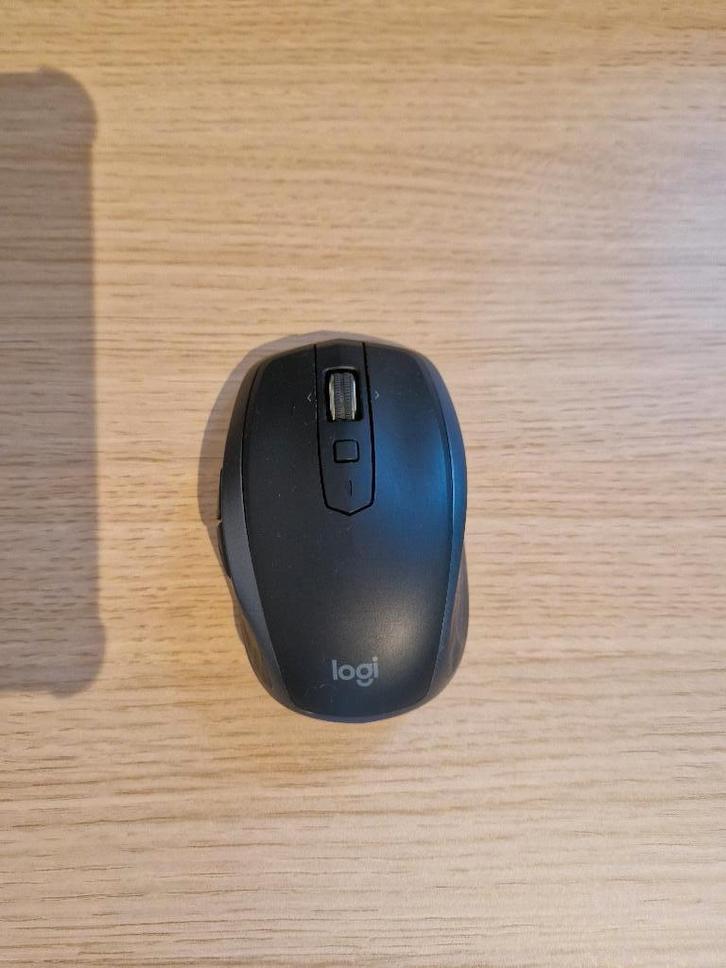 Logitech MX Anywhere 2S draadloze muis, Computers en Software, Muizen, Gebruikt, Muis, Linkshandig, Rechtshandig, Draadloos, Ergonomisch