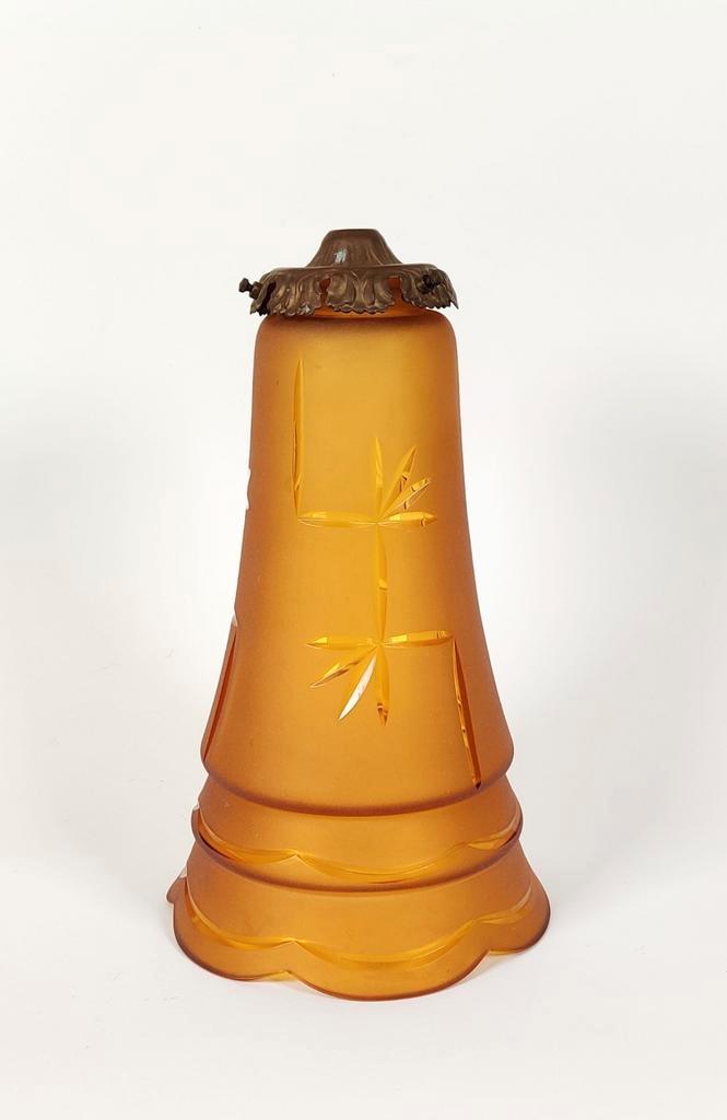 Antieke glazen lampenkap. Art Nouveau, Art Deco . Hanglamp, Antiek en Kunst, Antiek | Lampen, Ophalen of Verzenden