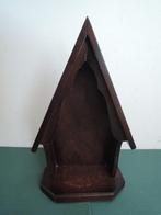 Ouderwetse houten console voor een (Maria) beeld, Ophalen of Verzenden, Zo goed als nieuw, Overige typen