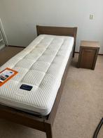 Elektrisch verstelbaar senioren bed, 90 cm, Eenpersoons, Bruin, Ophalen of Verzenden