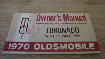 1970 Oldsmobile. First print, original Owner's Manual. beschikbaar voor biedingen