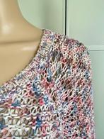 H717 Claudia Strater maat S/M=36/38/40 gebreide trui blauw, Kleding | Dames, Truien en Vesten, Blauw, Ophalen of Verzenden, Zo goed als nieuw