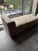 Fauteuil / Stoel  met poef aan elkaar te koppelen., Huis en Inrichting, Ophalen, Gebruikt, 75 tot 100 cm, 75 tot 100 cm