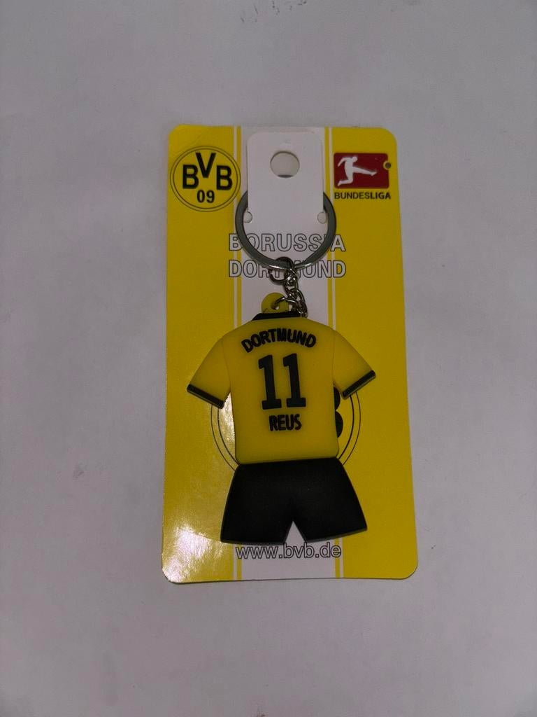 Reus voetbalshirt sleutelhanger - Borussia dortmund, Ophalen of Verzenden, Nieuw, Buitenlandse clubs, Beeldje of Poppetje