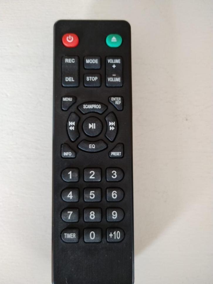 Albrecht 790, Envivo 1603, Audizio Salerno afstandsbediening, Audio, Tv en Foto, Afstandsbedieningen, Nieuw, Origineel, Mediaspeler