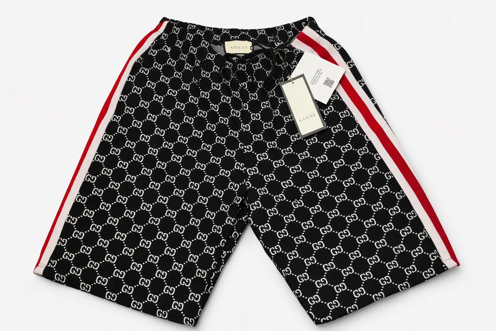 Gucci GG Monogram short zwart- maat L - nieuw met labels, Maat 38/40 (M), Kort, Zwart, Ophalen of Verzenden