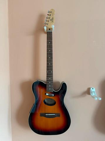 Fender telecoustic DLX SB acoustische gitaar beschikbaar voor biedingen
