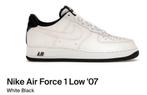 Nike Air Force 1 Low '07 Wit/Zwart maat 46, Ophalen of Verzenden, Nieuw, Wit, Sneakers of Gympen