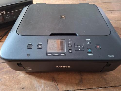 Canon MG5650 All-in-One Printer, Computers en Software, Printers, Gebruikt, All-in-one, Kleur printen, Kopieren, Scannen, Zwart-en-wit printen