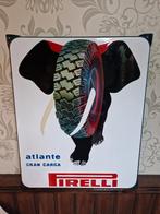 Pirelli emaille bord, Ophalen of Verzenden, Zo goed als nieuw, Reclamebord