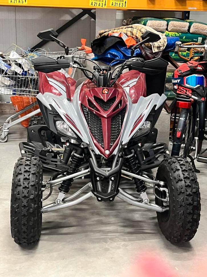 Quad Yamaha Raptor YFM700R SE - 2021 - Grijs/Rood !, Motoren, Quads en Trikes, meer dan 35 kW, 1 cilinder, Ophalen