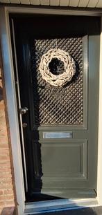 Leuke voordeur te koop, Doe-het-zelf en Verbouw, Deuren en Horren, Ophalen, Gebruikt, Buitendeur, 200 tot 215 cm
