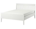 IDANÄS IKEA bedframe 140x200, Huis en Inrichting, Slaapkamer | Bedden, Ophalen, Wit, Tweepersoons, 140 cm