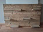 Steigerhouten Wandbord met Plankjes, Huis en Inrichting, Woonaccessoires | Wandplanken en Boekenplanken, Ophalen, Gebruikt